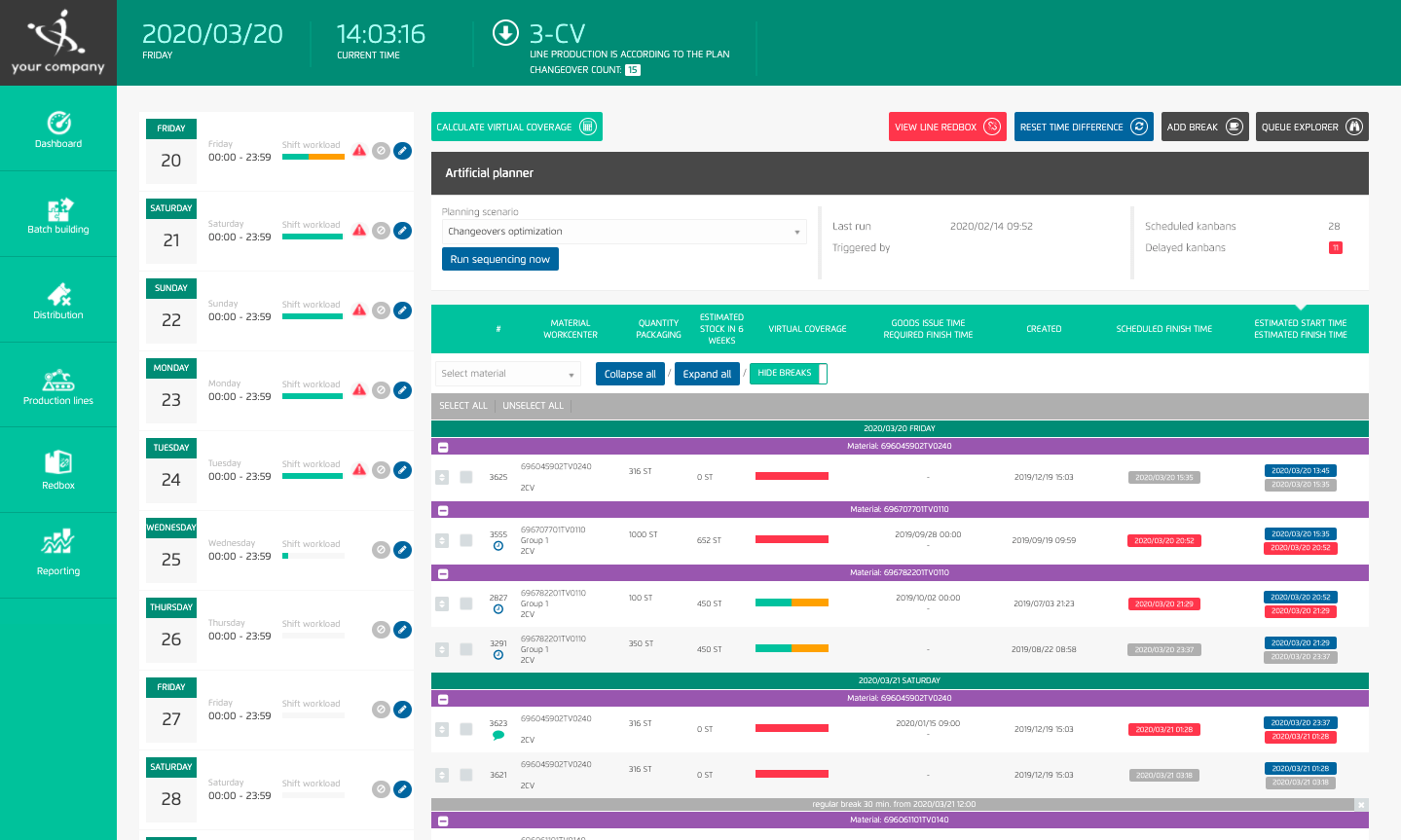 Automated Planning Tool makes work order allocation more efficient